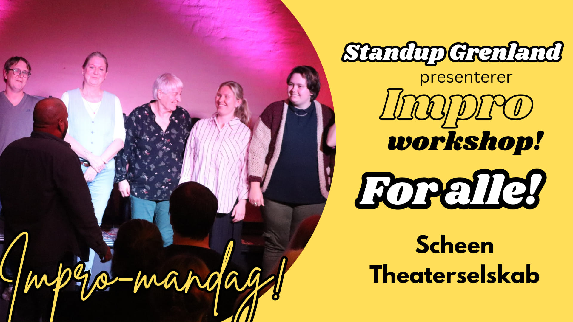Impro-workshop for alle! đ
