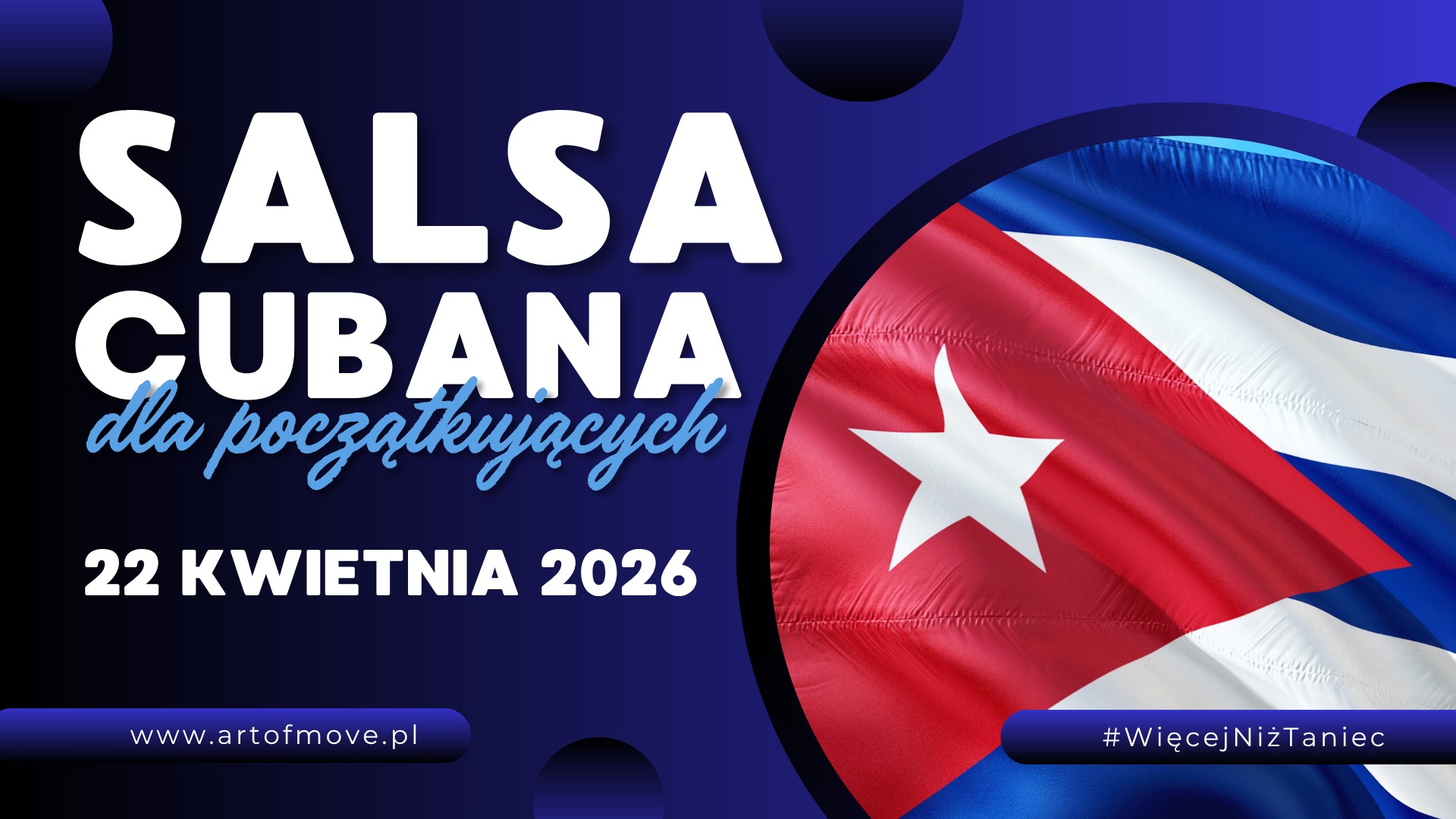 Salsa Cubana w parach dla początkujących 22.04 Art of Move