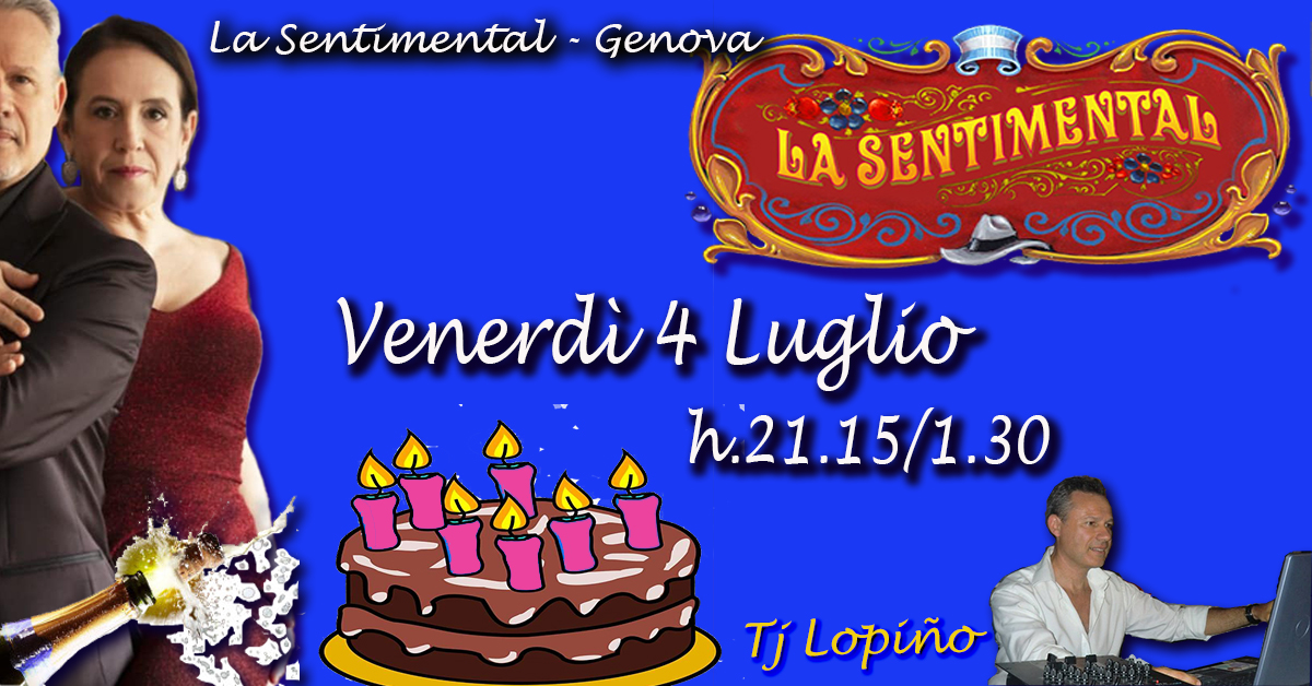 La Sentimental - Milonga in festa a Genova