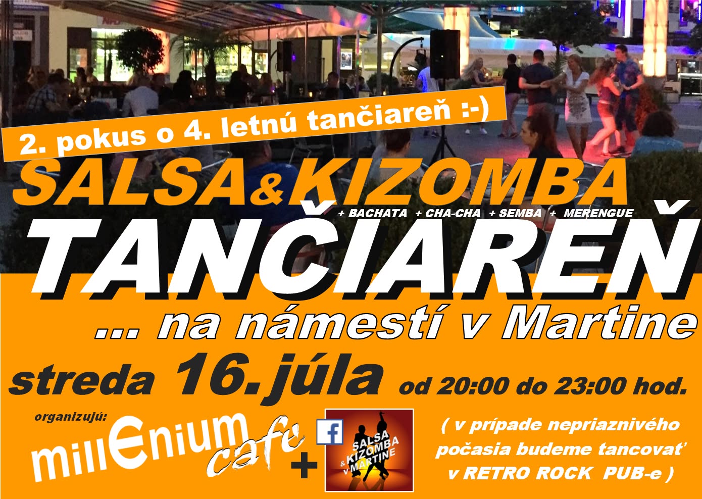 4.LETNÁ TANČIAREŇ na námestí v Martine