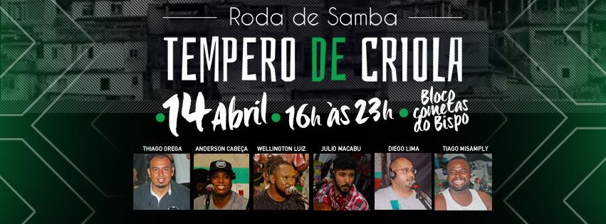 Roda de Samba Tempero de Criola