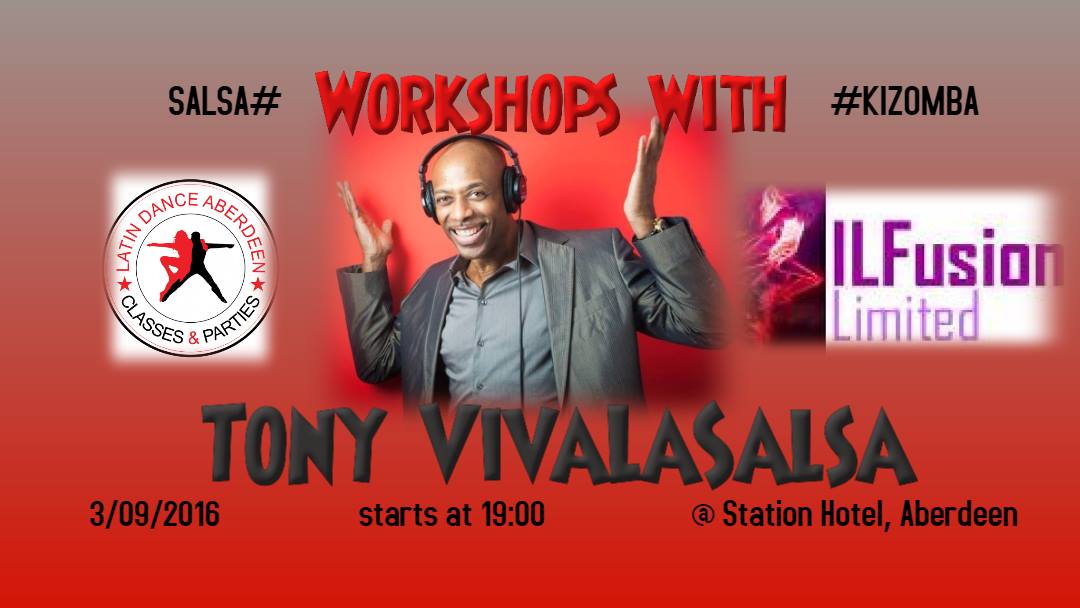 Workshops with Tony VivaLaSalsa