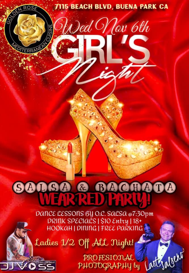 ᏞᎪᎠᎥᎬs ᏁᎥᎶhᏆ! •WEAR RED EVENT