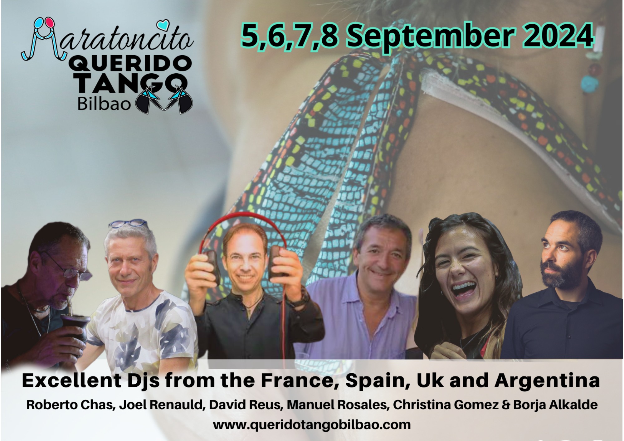 Maratoncito Querido Tango Bilbao del 5 al 8 de Septiembre 2024