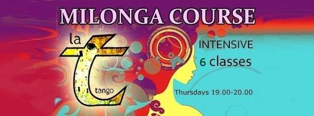 MILONGA COURSE, 6 classes, by LA T TANGO MALMÖ, on Thursdays, starting 23 October