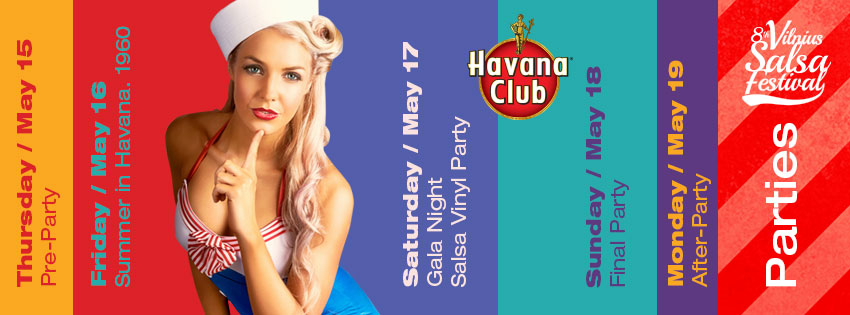 Parties @ 8th Int'l Vilnius Salsa Festival