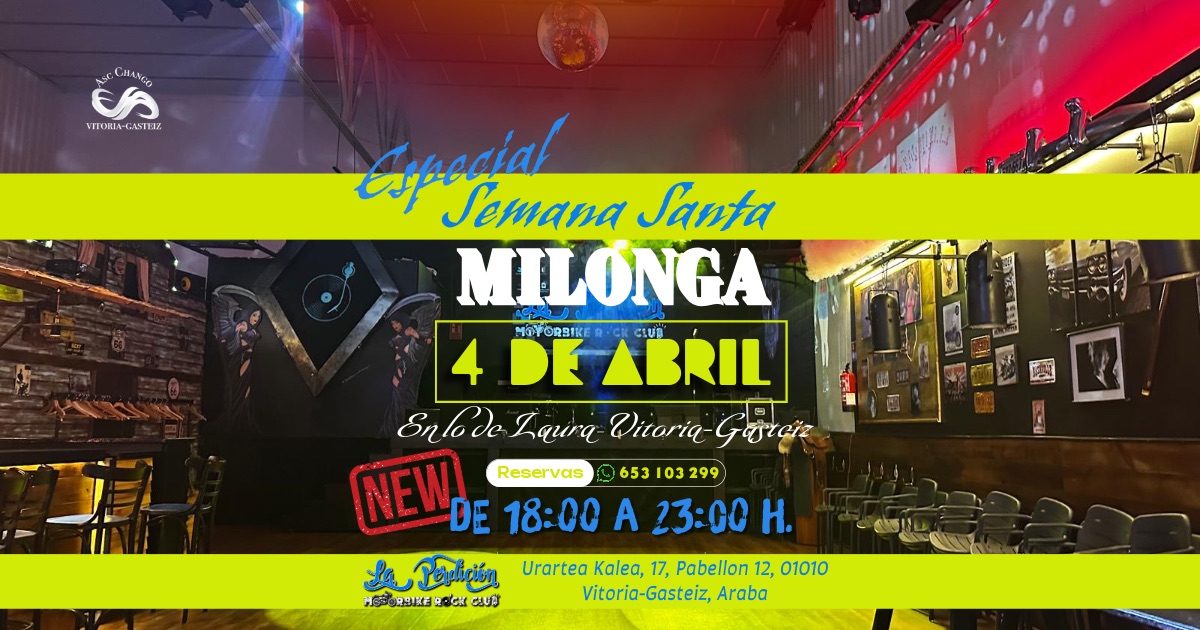 Milonga La Perdicion Vitoria
