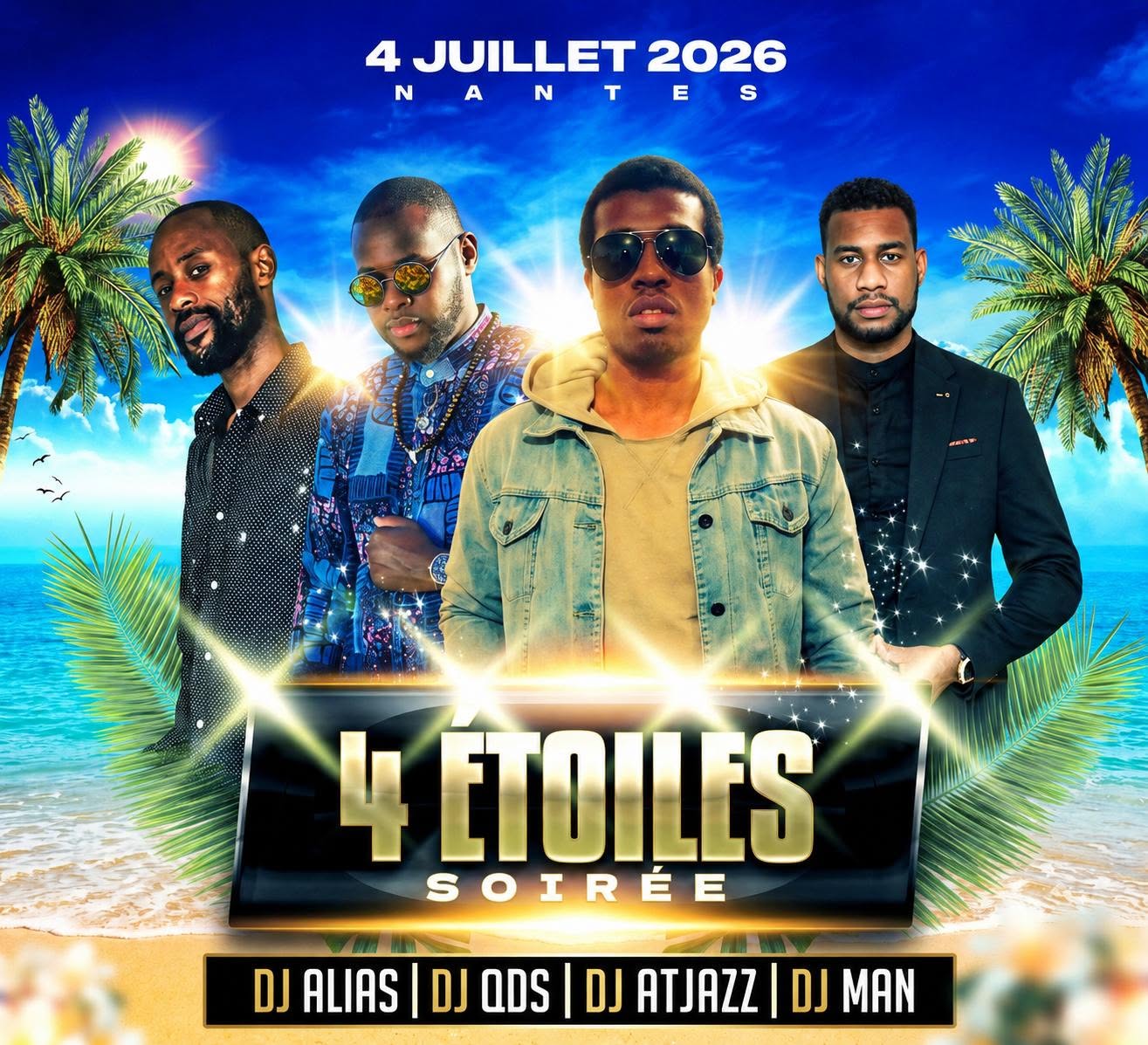 ★★★★ SOIRÉE 4 ETOILES ★★★★