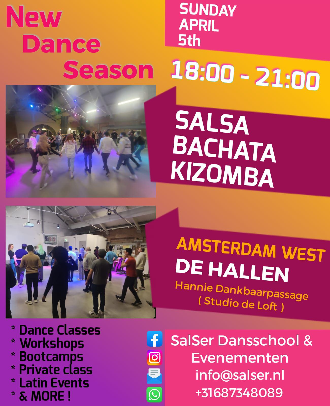 SALSA - BACHATA - KIZOMBA ( New Season )