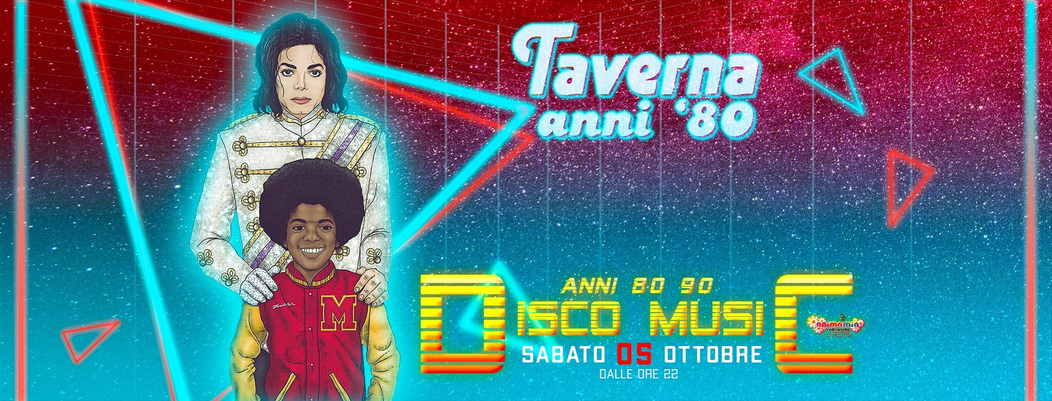 La grande Inaugurazione Taverna Anni '8O - Sabato 5 Ottobre -