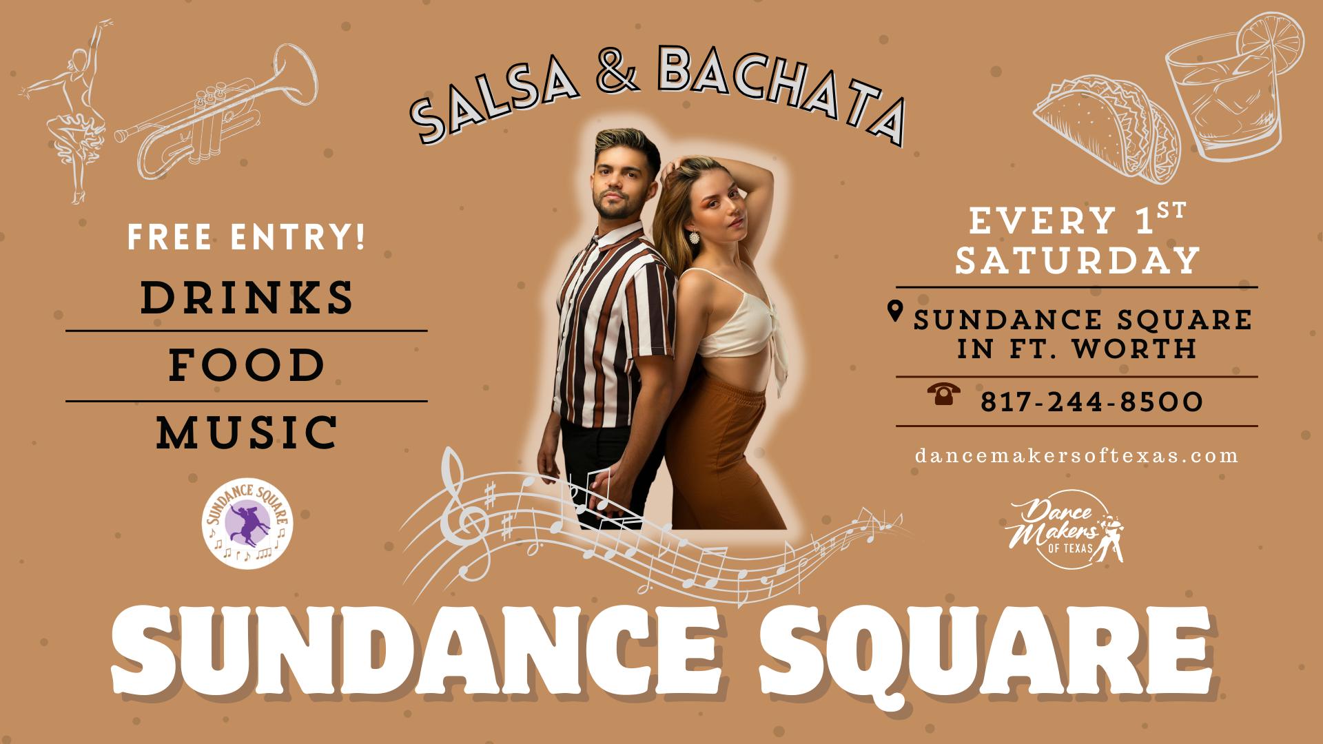 FREE Salsa & Bachata Lesson + Live Band by DanceMakers of Texas