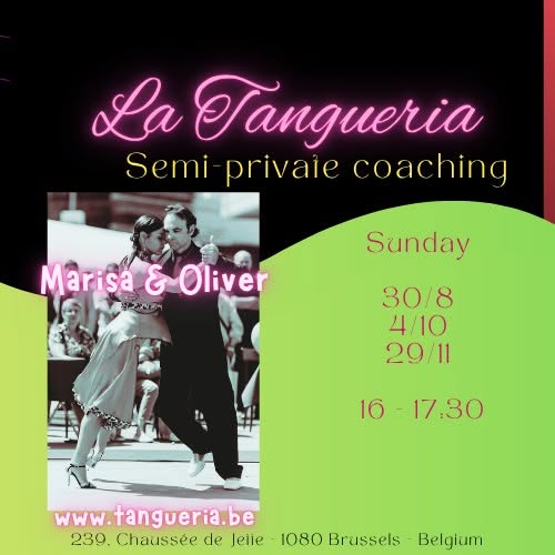 La Tangueria's Semi-private Tango Coaching by Marisa & Oliver