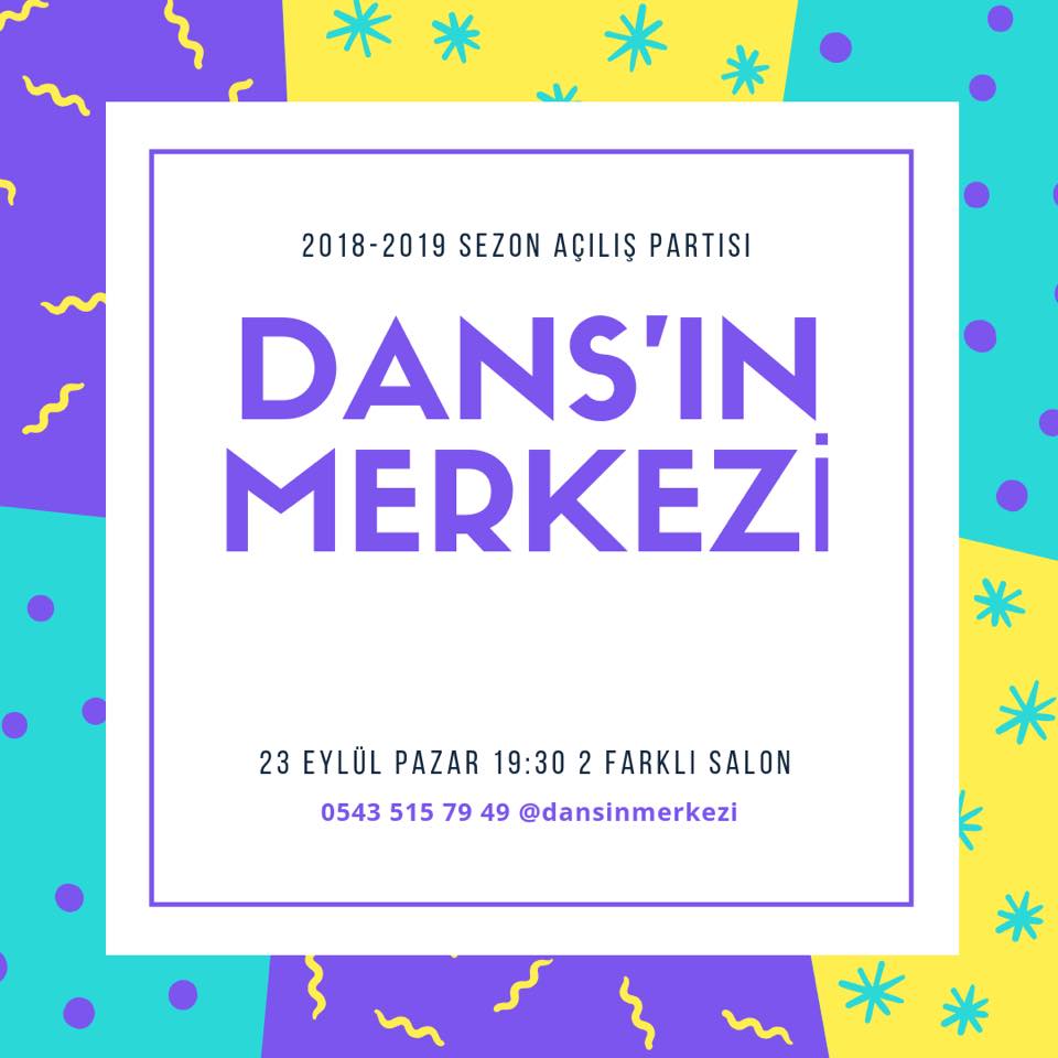 2018-2019 Sezon Açılış Partisi 2 Farklı Salonda Dans