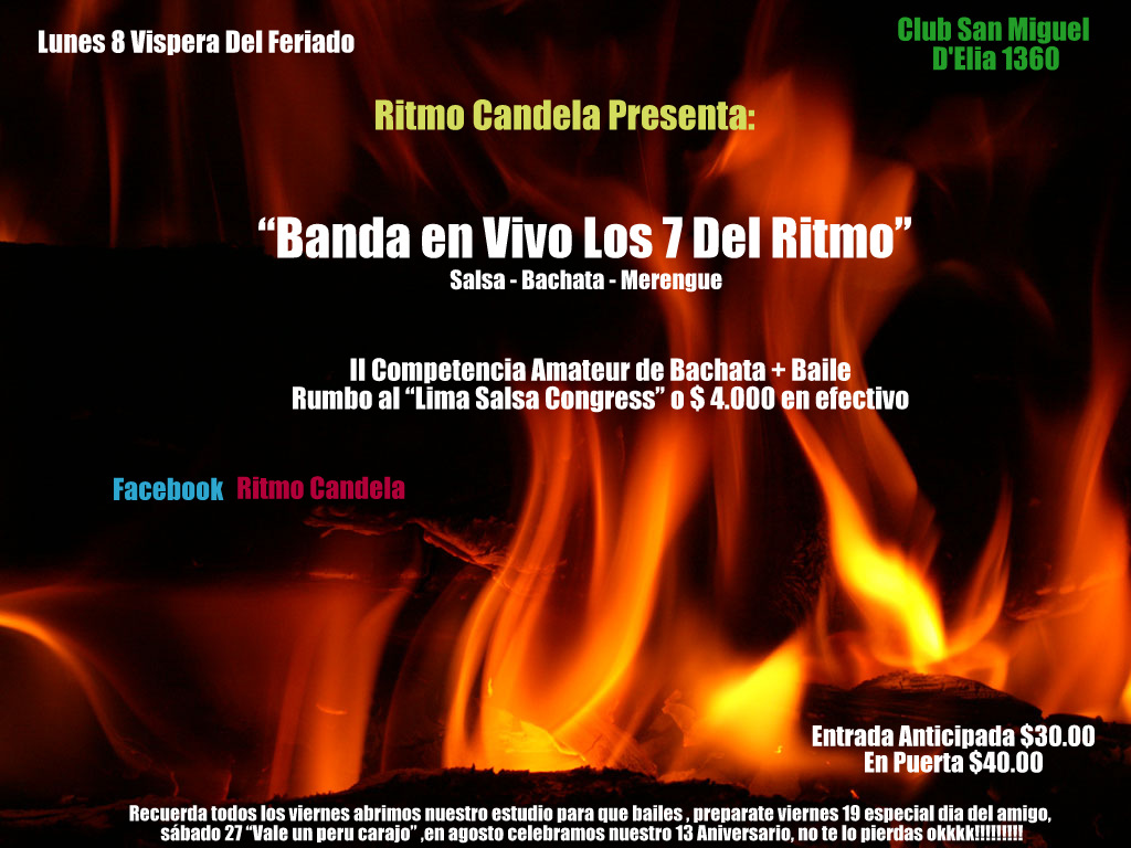 II Competencia de Bachata Amateur Rumbo al Lima Salsa Congress + Baile