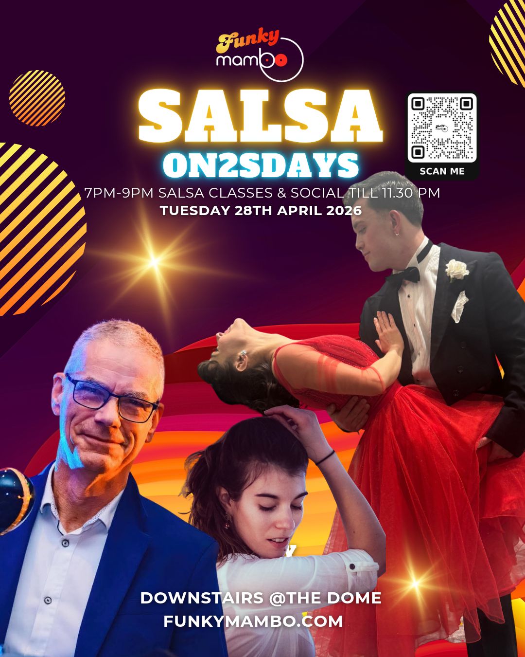 Funky Mambo presents Salsa On2sdays - SALSA CLASSES & PARTY on Tuesdays 2026
