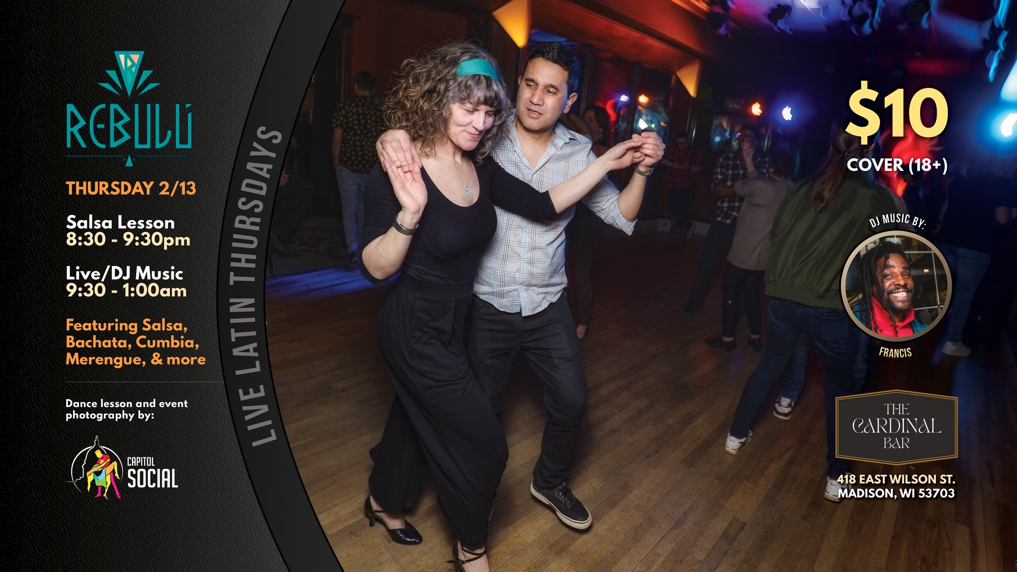REBULÚ At The Cardinal & RICHIE'S BIRTHDAY 🥳! (2 13 25)