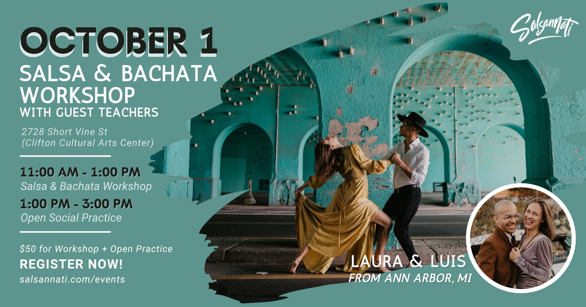 Salsa & Bachata Workshop with Laura & Luis