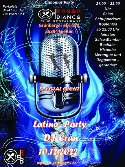 Salsa Party in einer neuen Location in Gießen