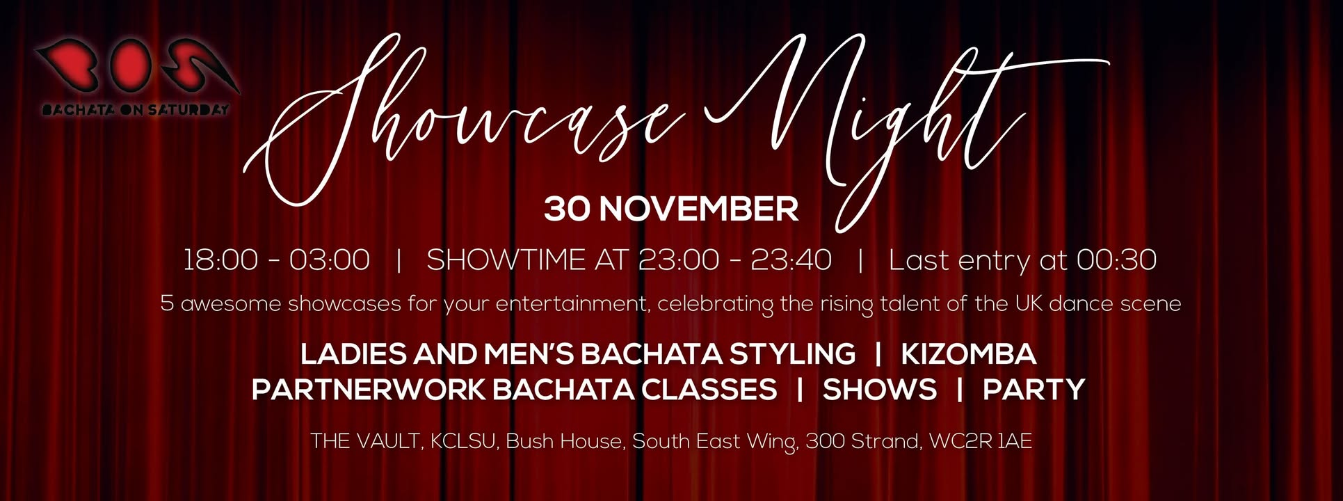 BOS - Bachata On Saturday - Showcase Edition