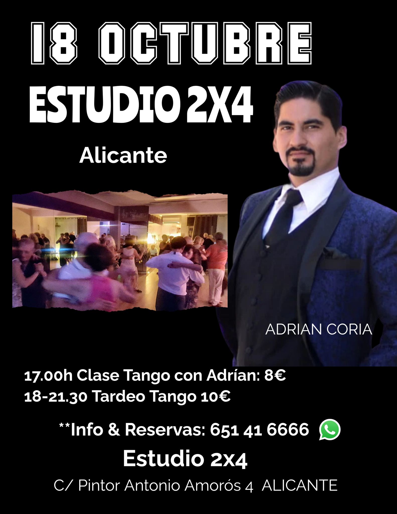 Tardeo de Tango 18 Octubre