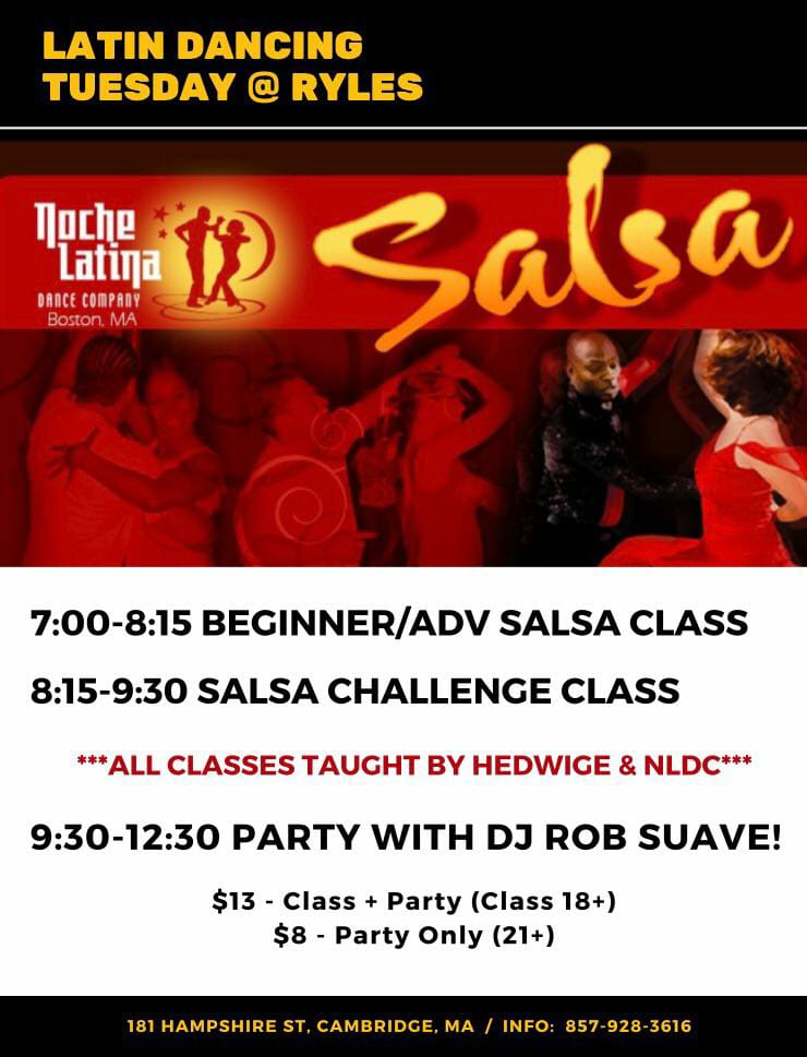 Tuesday Salsa Class & Social - DJ Rob