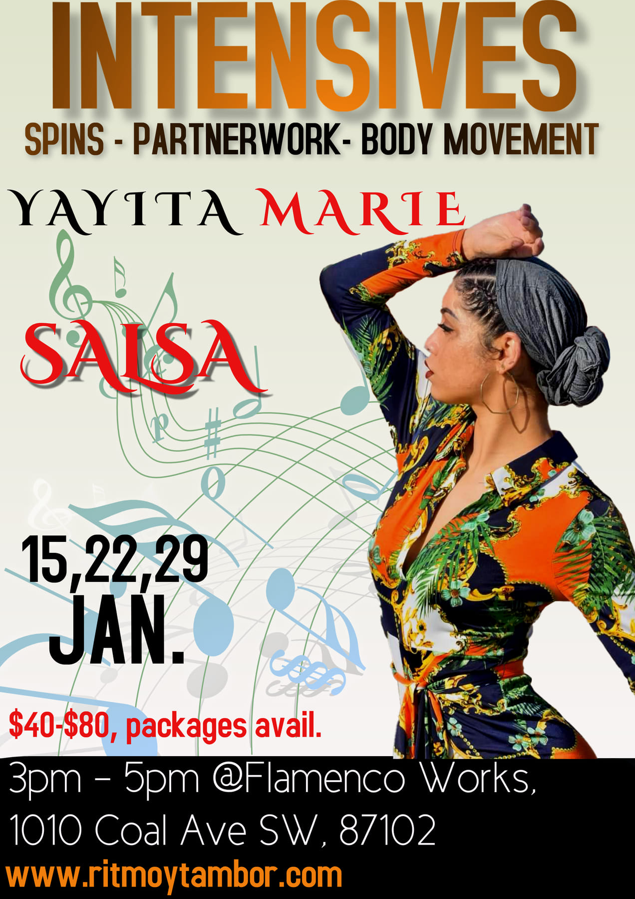 Intensive Salsa Workshops w Yayita Marie