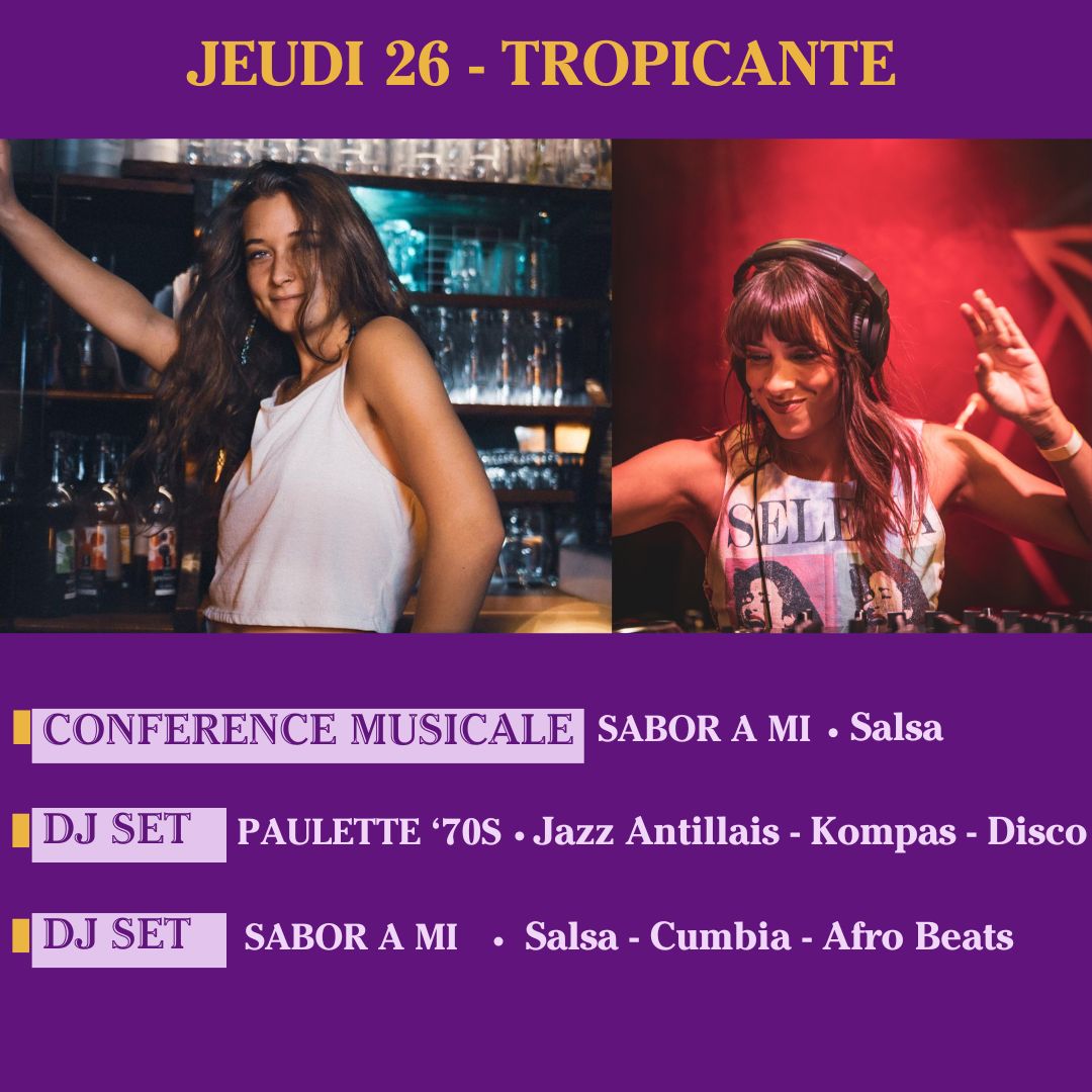 SOIRÉE TROPICANTE