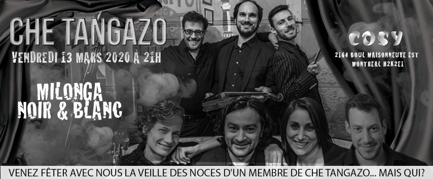Che Tangazo - Vendredi 13 mars