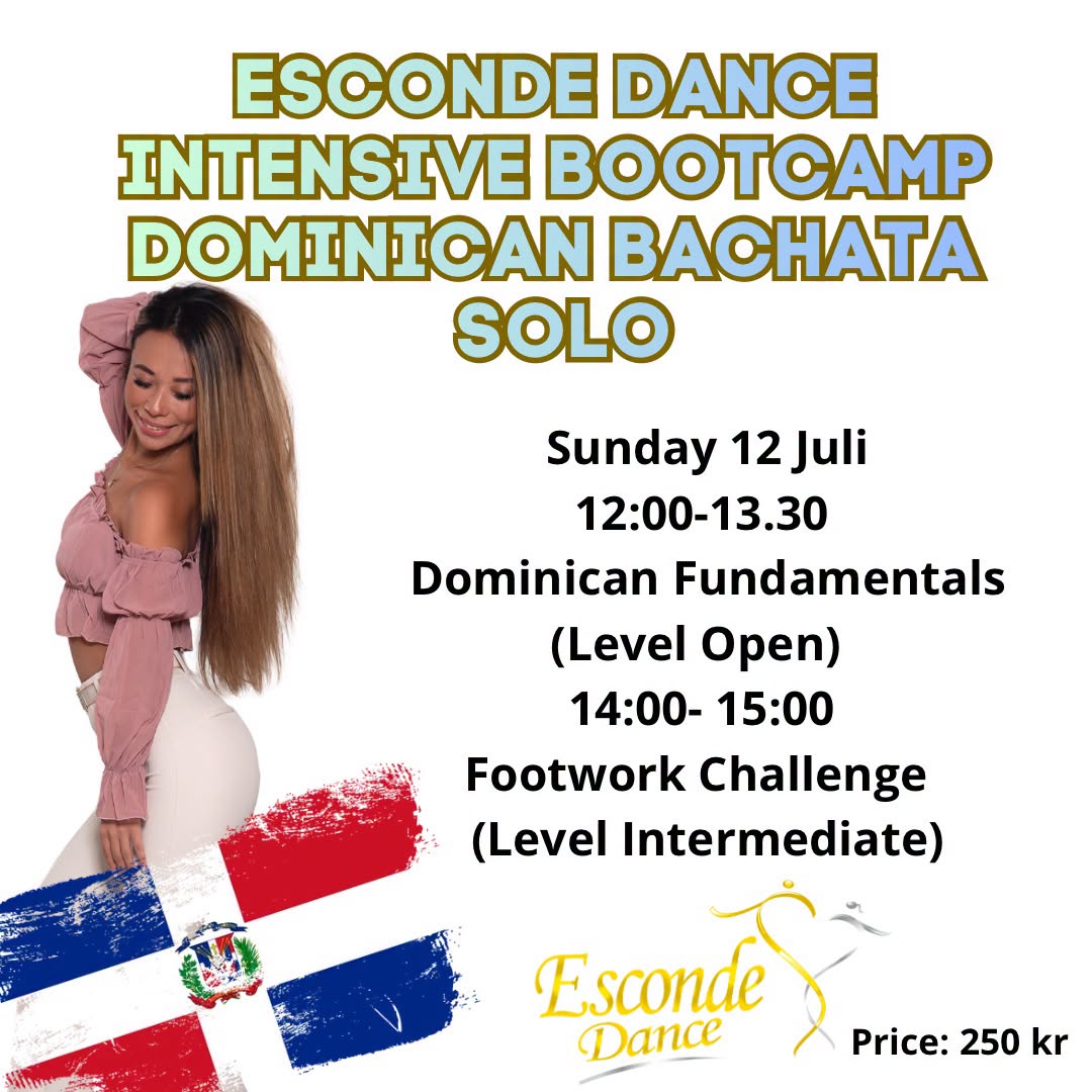 🇩🇴 INTENSIVE BOOTCAMP DOMINICAN BACHATA SOLO WITH ANNA WANG🇩🇴