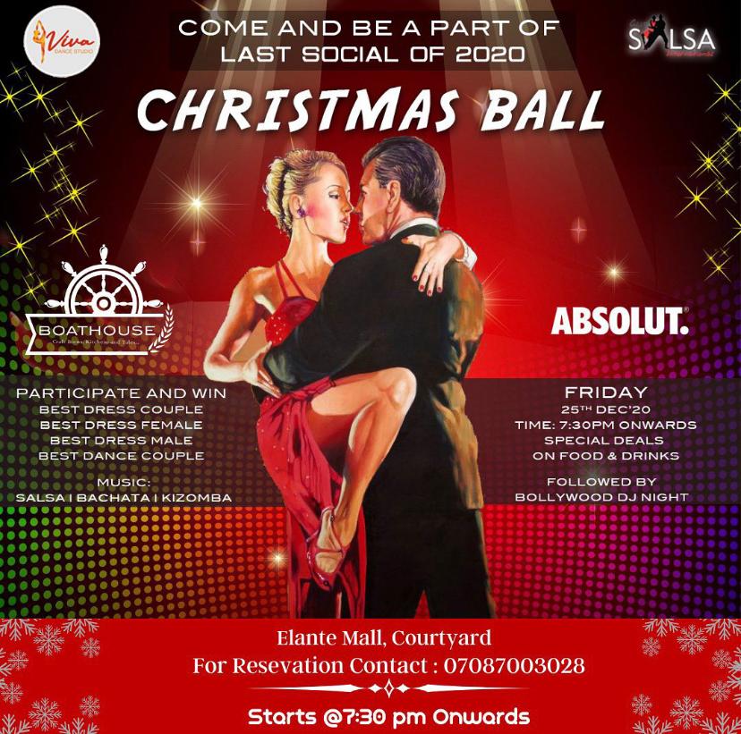 Christmas ball - salsa night