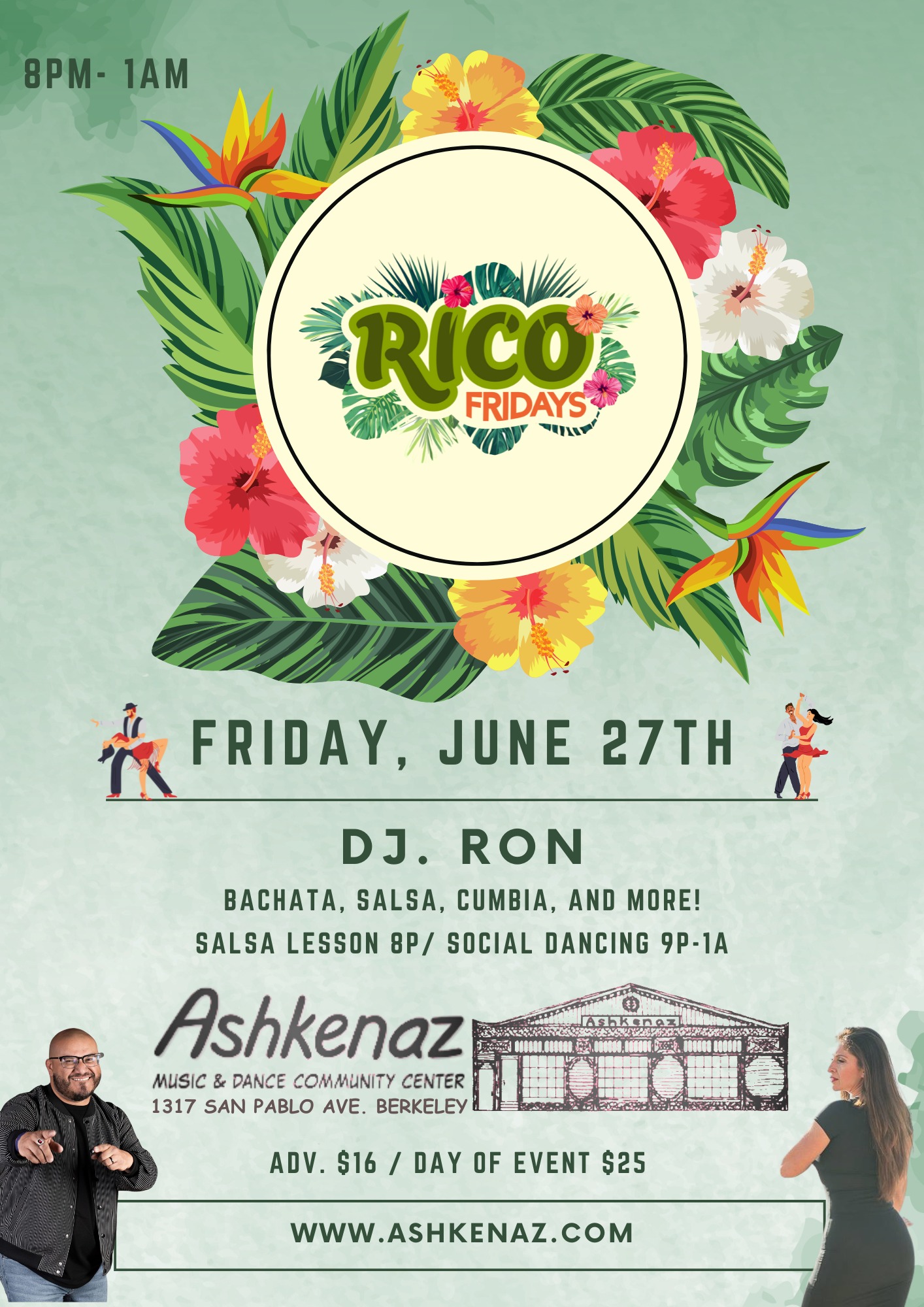 RICO FRIDAYS- Summer Vibes Dance Social!