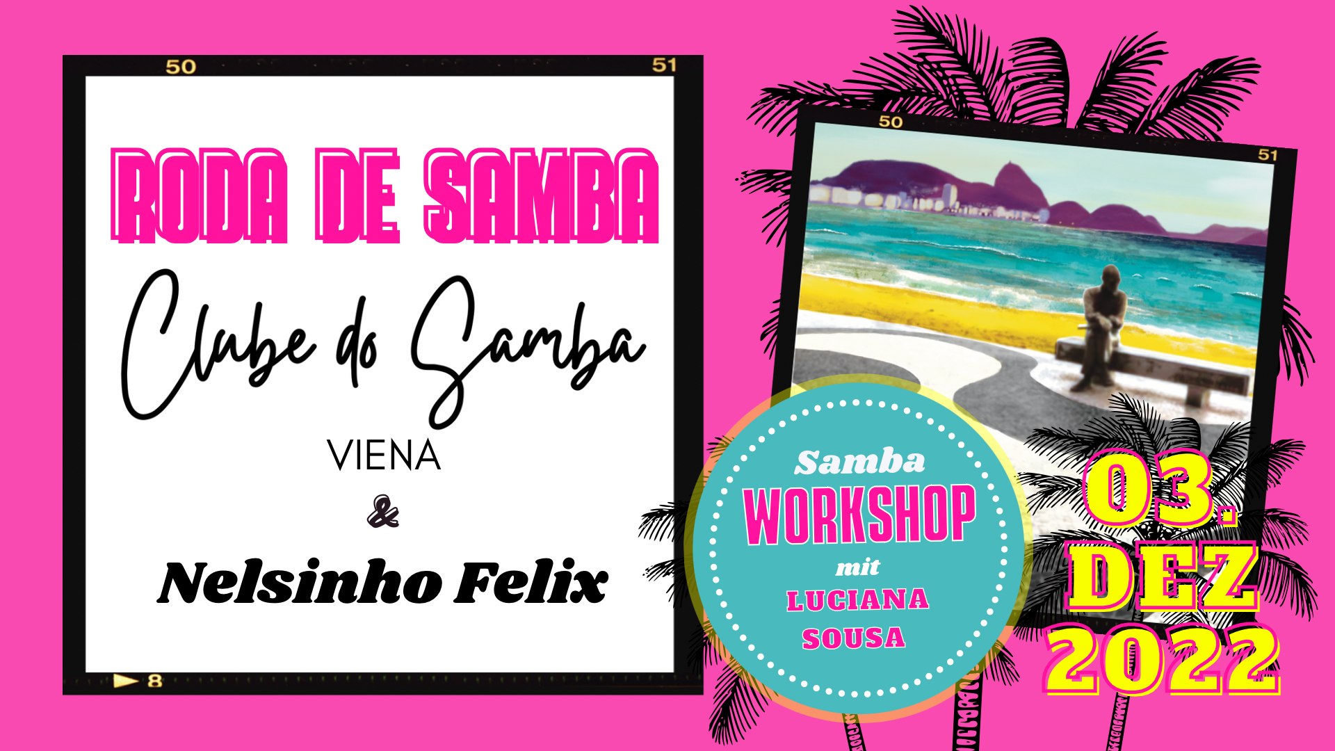 Roda de Samba mit Clube do Samba Viena & Nelsinho Felix