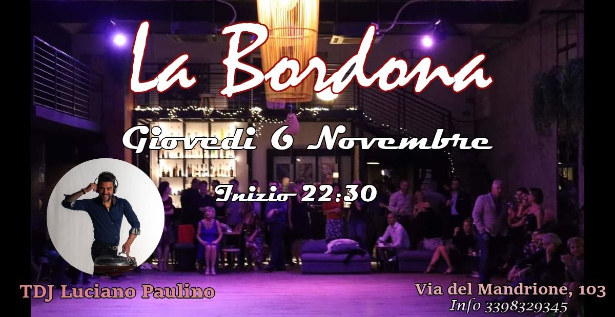 Milonga La Bordona - 6 novembre 2025