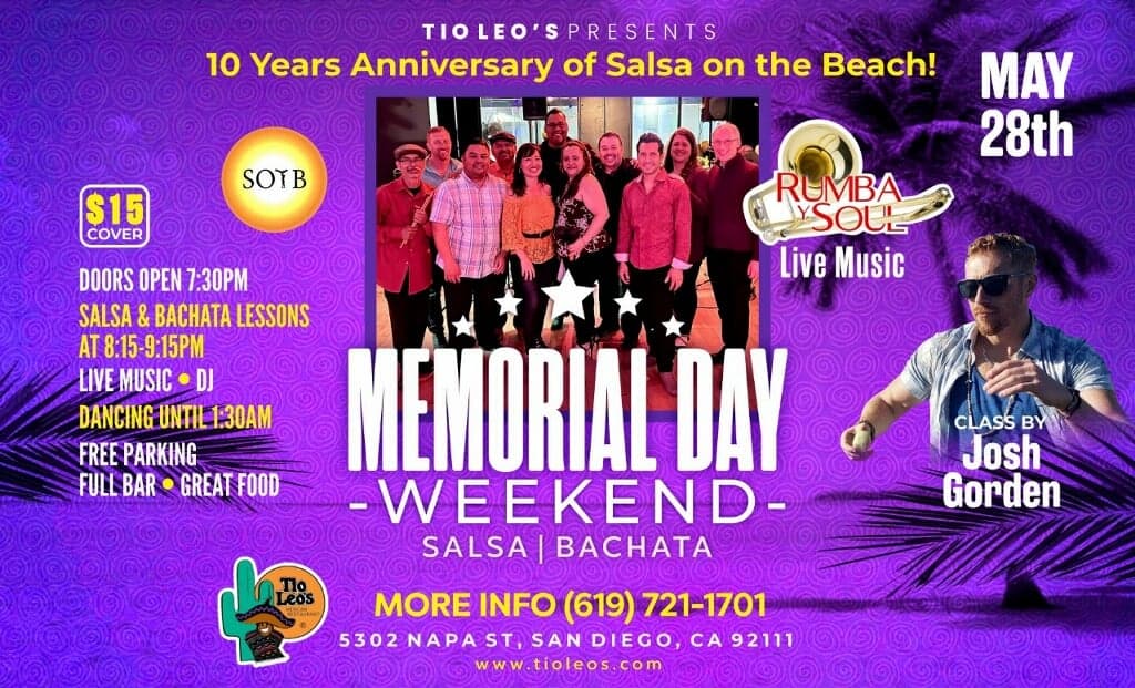 Memorial Day Weekend Party at Tio Leo's!