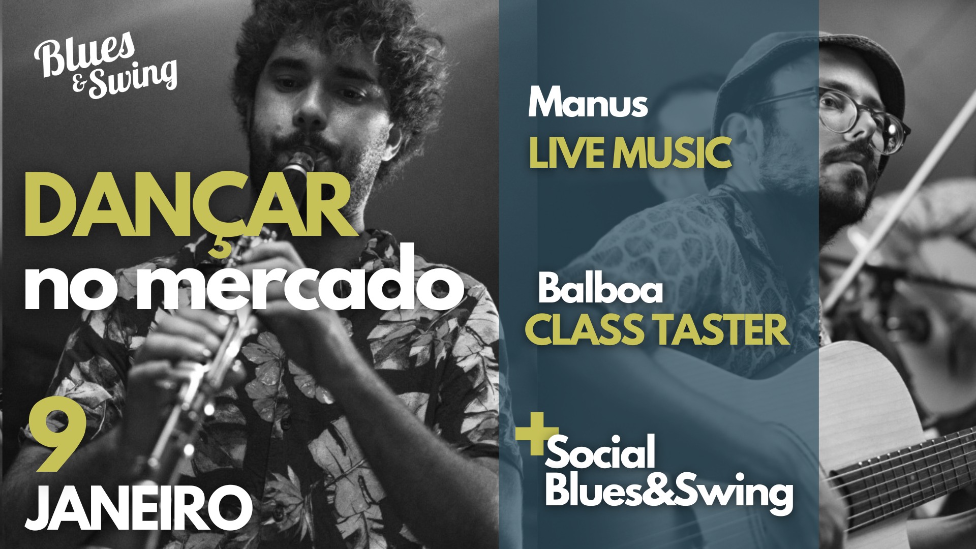 Live Music&Dance Dançar no Mercado
