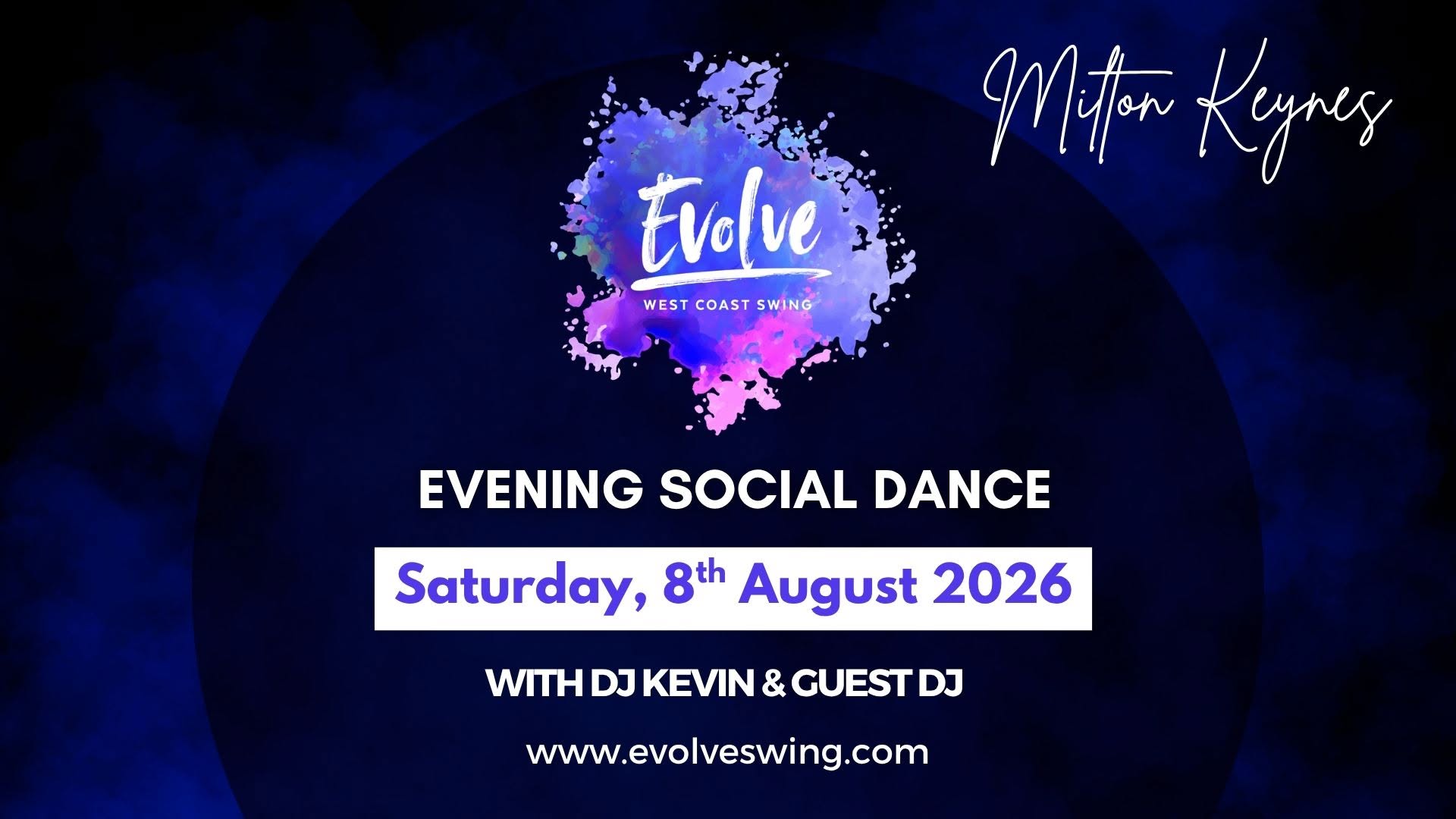 Evolve WCS 8th August Evening Social Dance