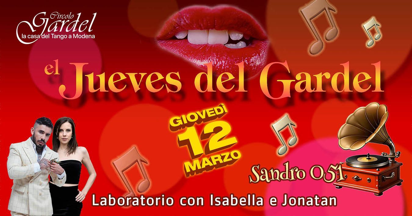 El Jueves del Gardel💫laboratorio con Isabella e Jonatan💫SANDRO 051🎶