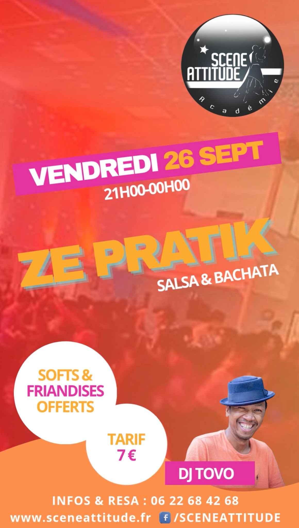 ZE PRATIK (SALSA BACHATA) - avec Dj TOVO