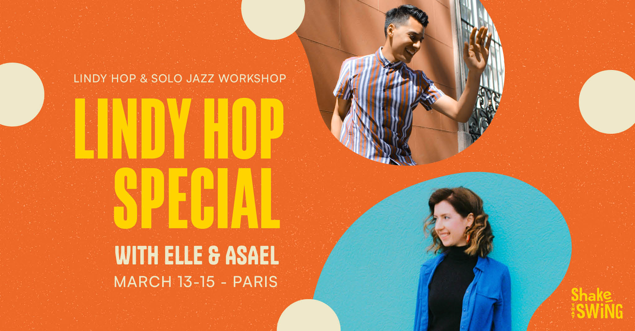 Lindy Hop Special Workshop with Elle & Asael