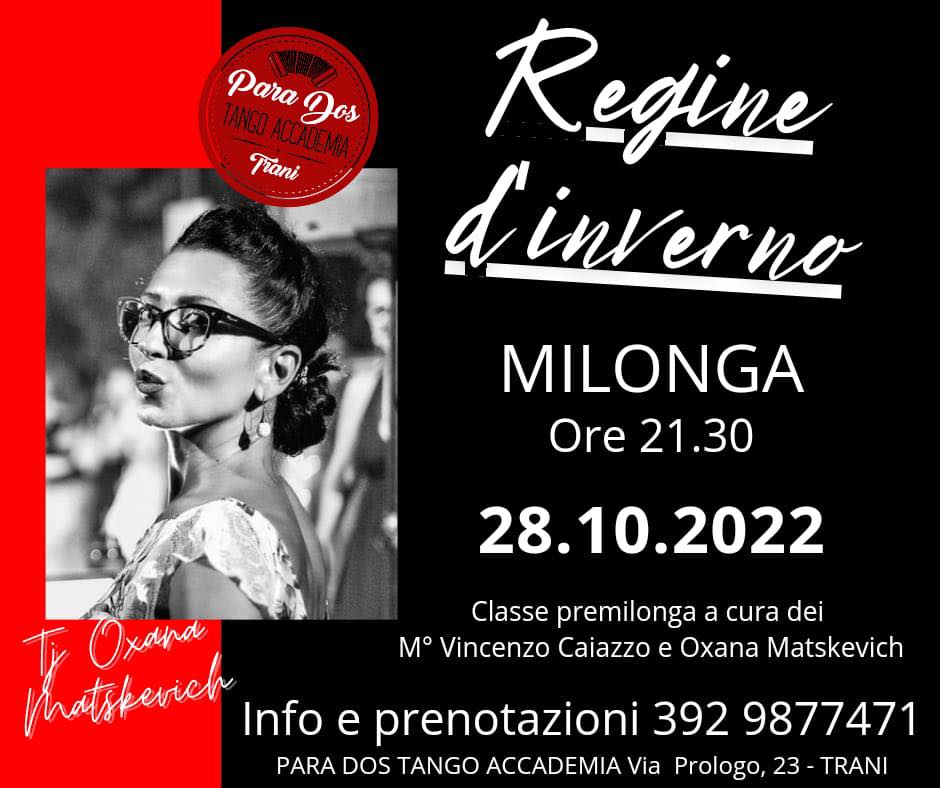 Milonga Regine d’Inverno