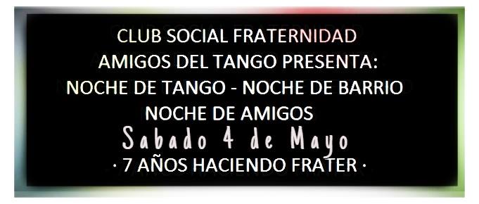 Fraternidad "Noche de Tango"