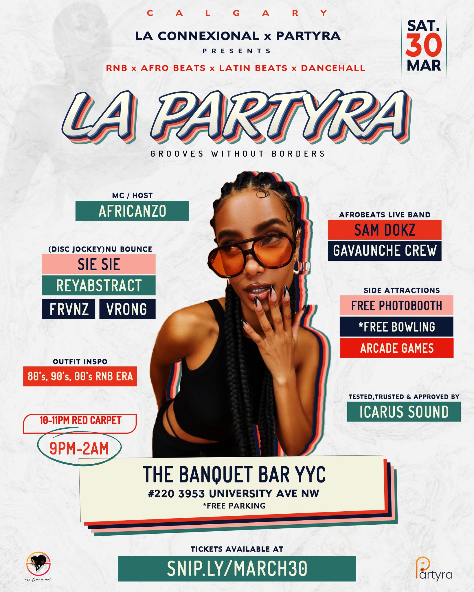 CALGARY - La Partyra Nightlife Experience: Grooves Without Borders.