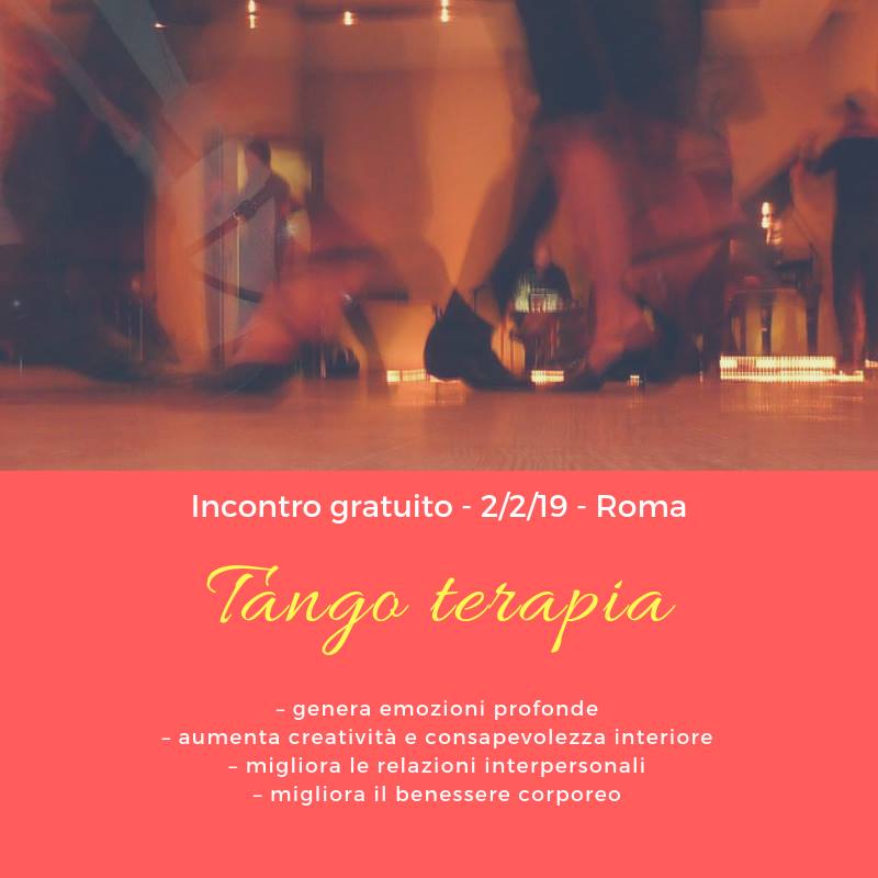 Tango terapia Incontro gratuito