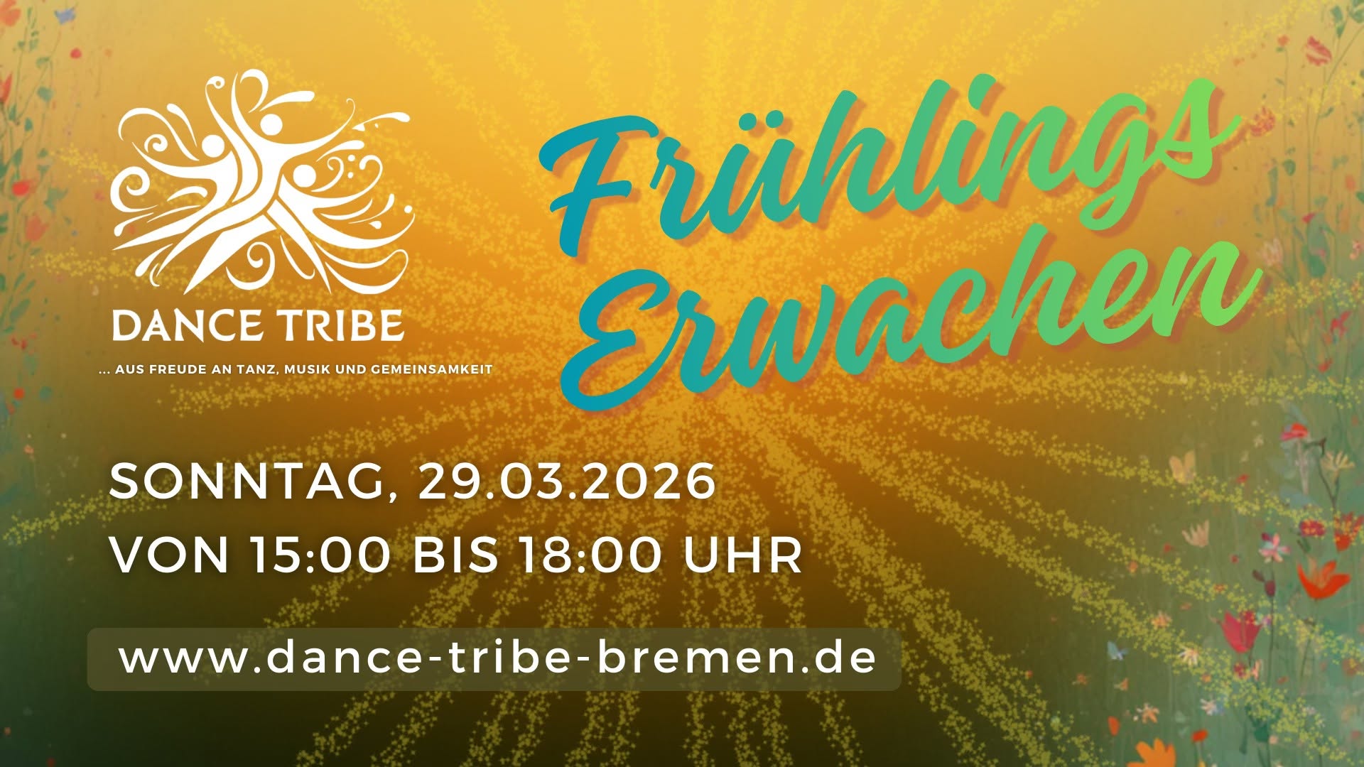 Dance Tribe Bremen - am 29.03. im tanzwerk mit Trötenfreak und DJ Amritha
