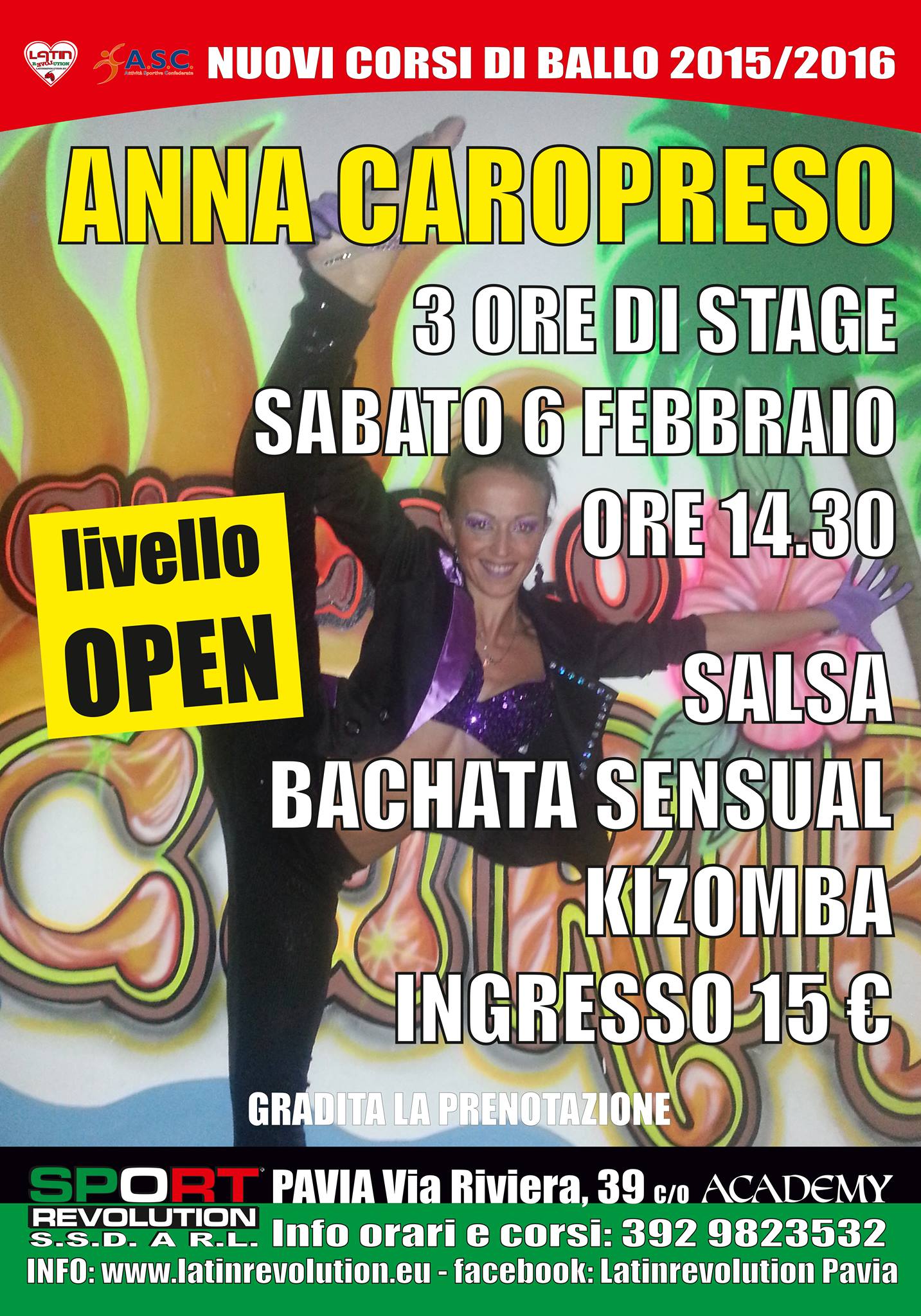SUPER STAGE CON ANNA CAROPRESO