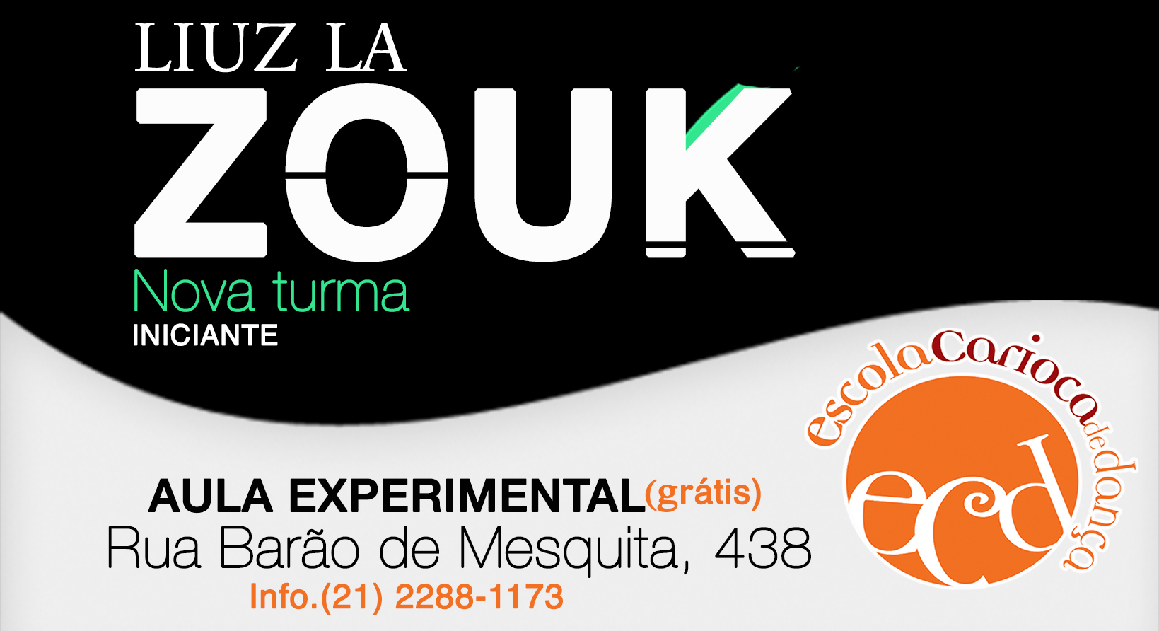 Aula Experimental :: Zouk Iniciante :: Escola Carioca De Dança