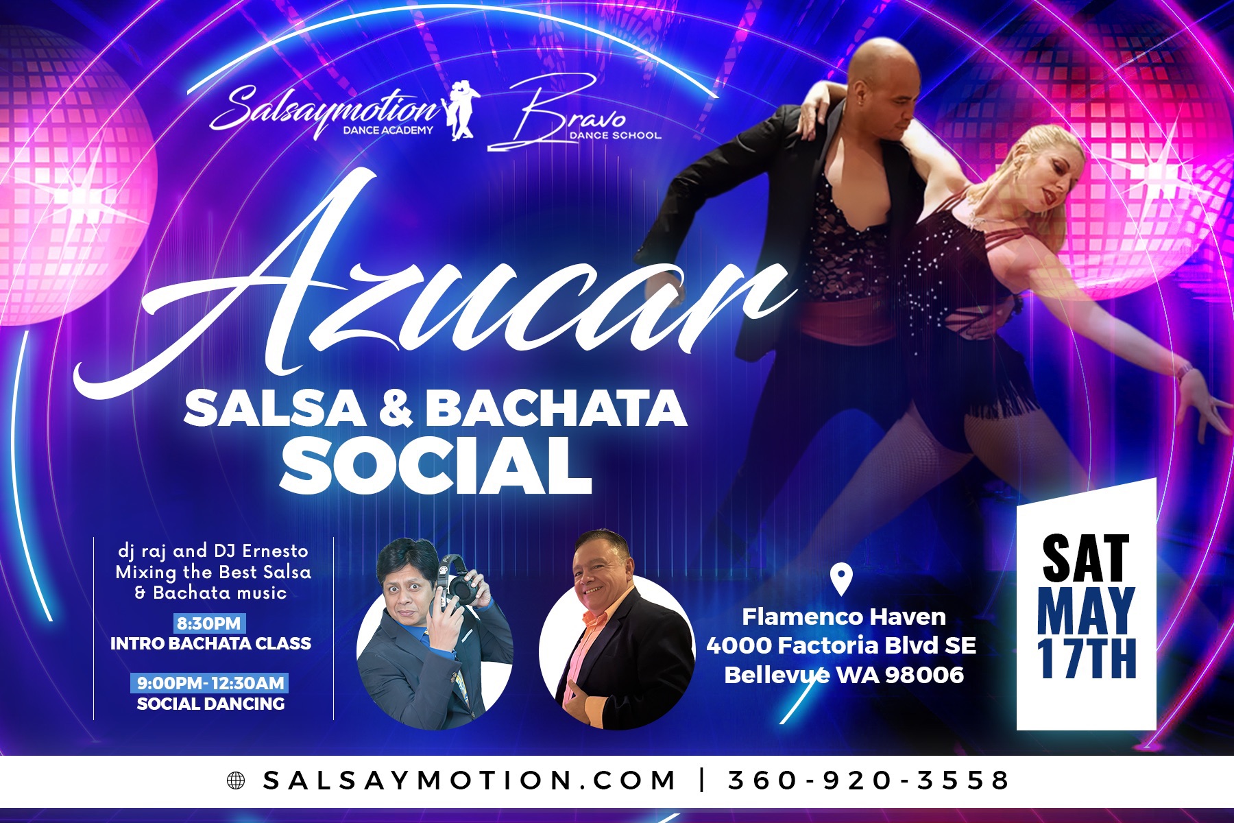May Edition AZUCAR Monthly Salsa Bachata