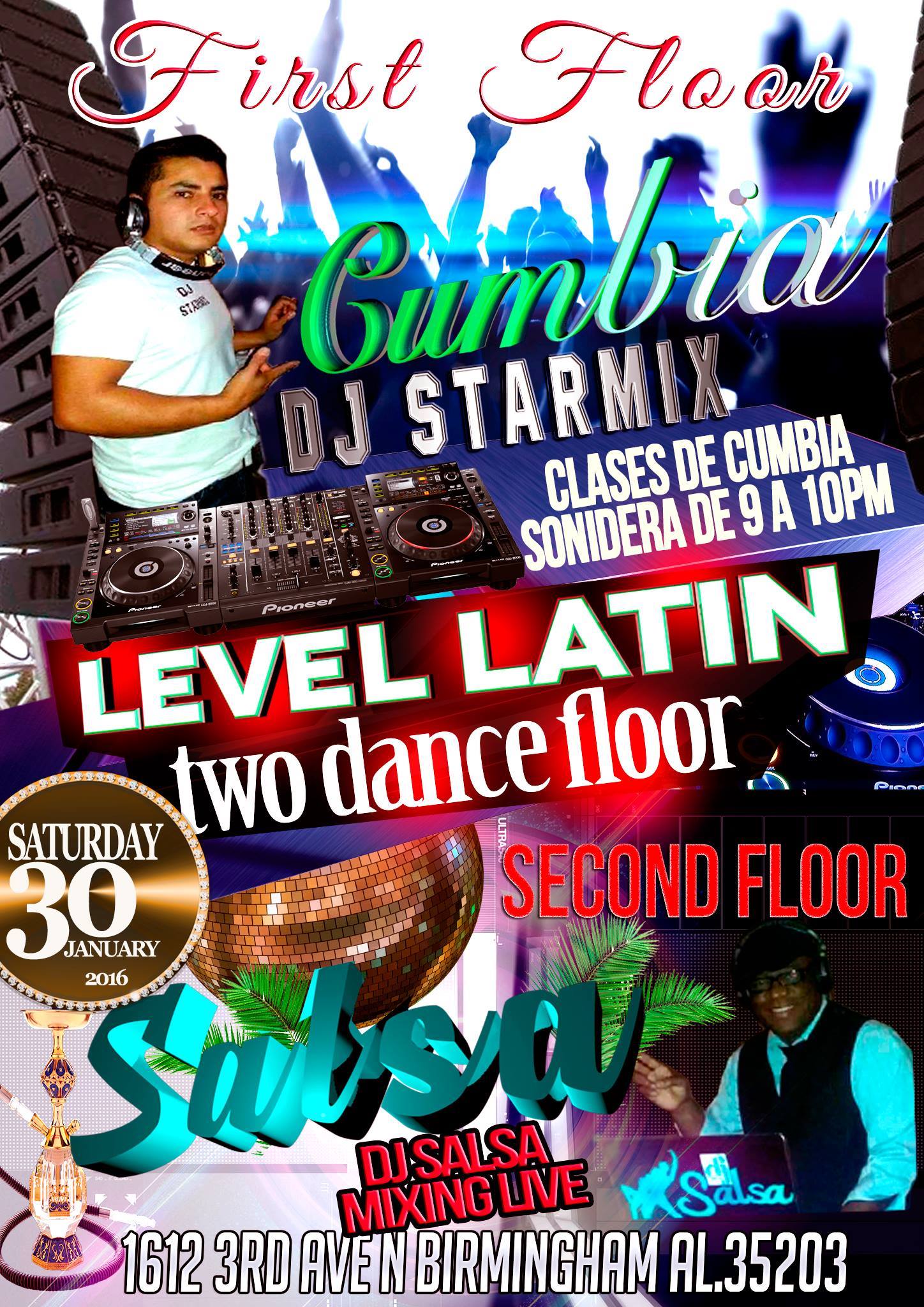 2 floor cumbia nigth