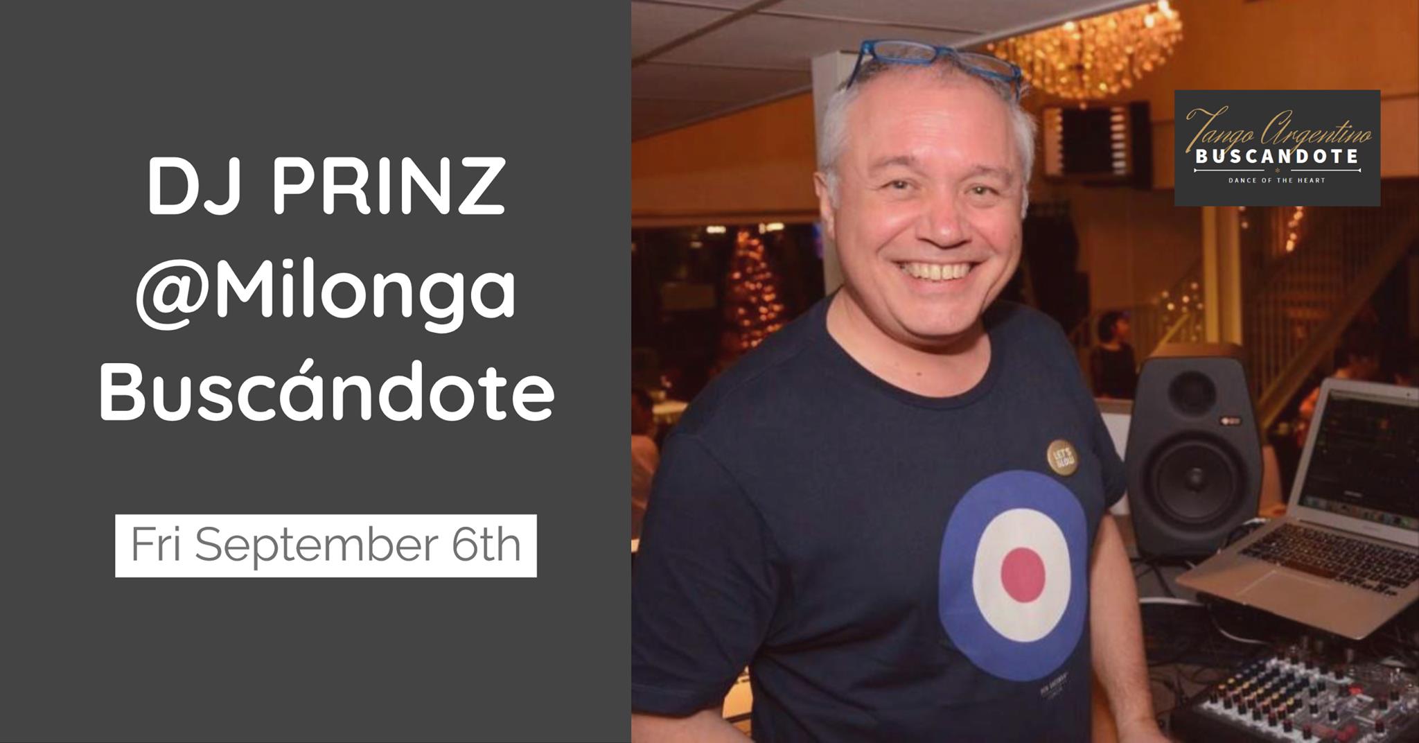 Milonga Buscándote DJ Prinz (Brugge)