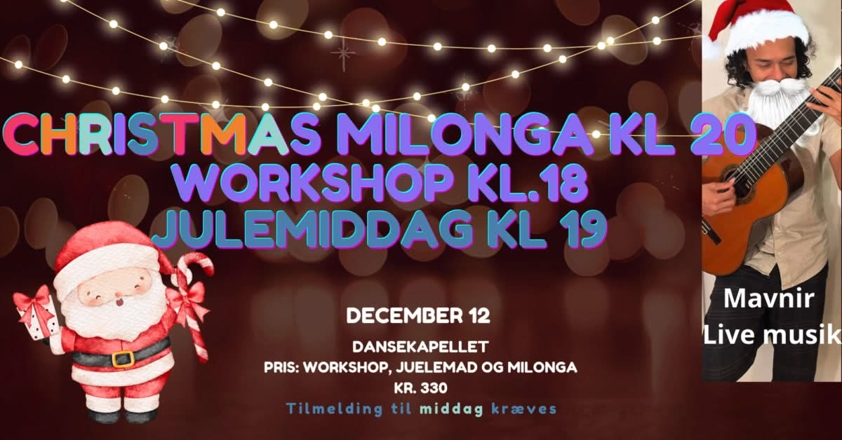 Julemilonga med Julemiddag ho ho ho